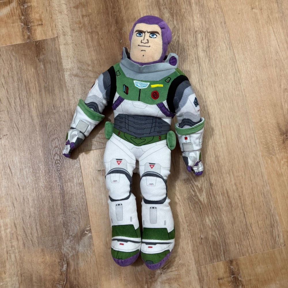 Disney Pixar Buzz Lightyear Space Ranger Plush‎ Toy Stuffed Animal Kids